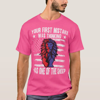 Je eerste fout was te denken dat ik een van de S T-shirt