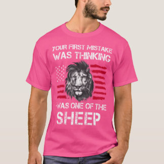Je eerste fout was te denken dat ik een van de S T-shirt