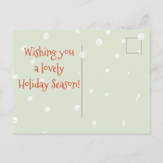 Je eerste kerstfeest als mam en pap. Gingerbrood m Briefkaart (Achterkant)