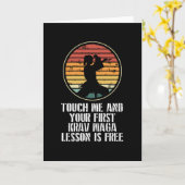 Je eerste les in krav maga kaart (Gele Bloem)