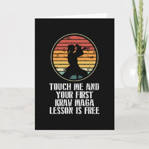 Je eerste les in krav maga kaart