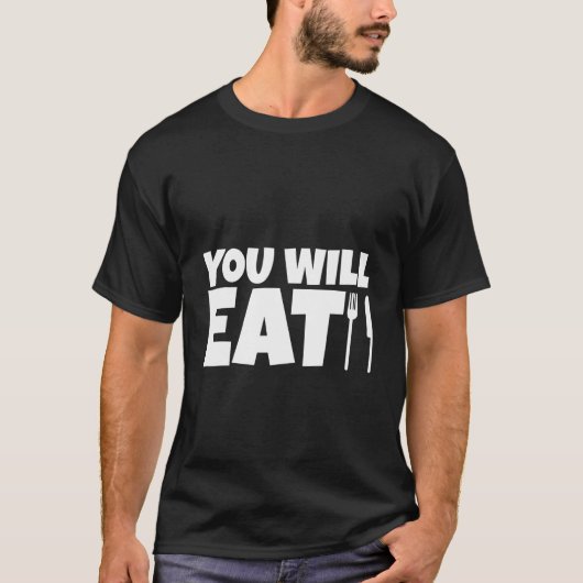 Je eet t-shirt (Voorkant)