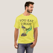 Je eet z'n beestjes, nee! t-shirt (Voorkant volledig)