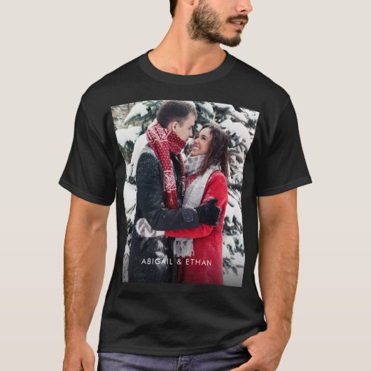 Je eigen aangepaste foto T-shirt toevoegen (Voorkant)