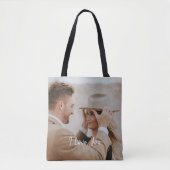 Je eigen aangepaste foto toevoegen draagtas (Voorkant)