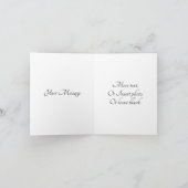 Je eigen berichtpagina Bedankt Kaart (Binnen)