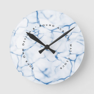 Je Eigen Creatie 8" Ronde Acryl Wand Klok