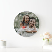 Je eigen foto aangepaste grote klok toevoegen (Huis)