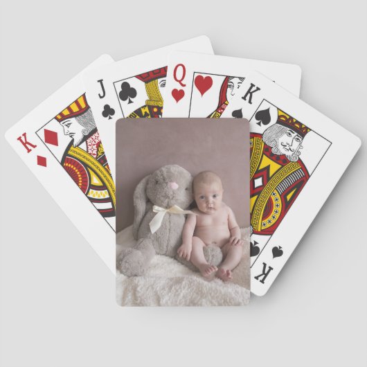 Je eigen foto-cadeau toevoegen pokerkaarten (Achterkant)