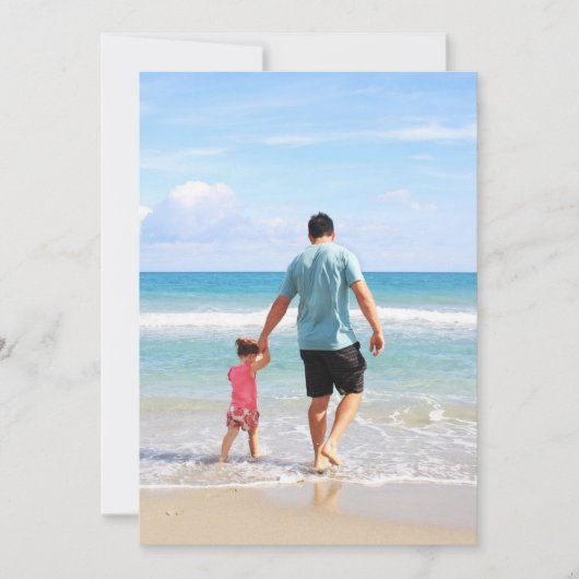 Je eigen foto en/of tekst toevoegen kaart (Voorkant)