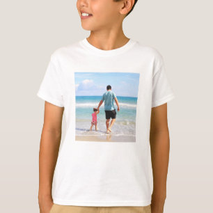 Je eigen foto en/of tekst toevoegen t-shirt