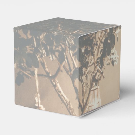 Je eigen foto is een brutaal huwelijk bedankdoosjes (Achterkant)