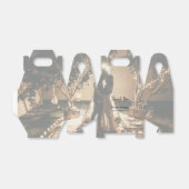 Je eigen foto is een brutaal huwelijk bedankdoosjes (Uitgevouwen)