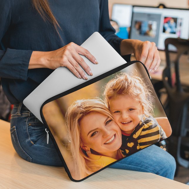 Je eigen foto toevoegen laptop sleeve (Creator heeft geüpload)