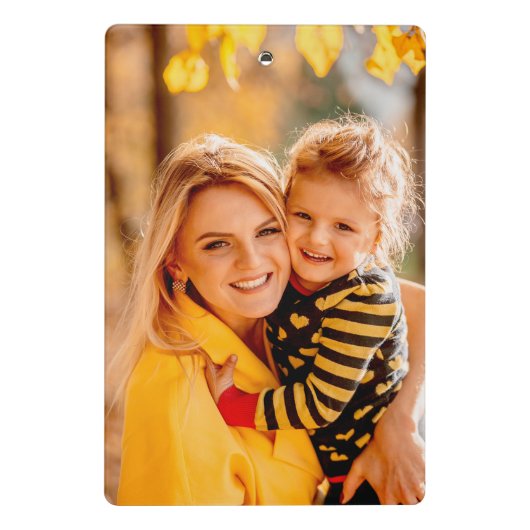 Je eigen foto toevoegen mini klembord (Achterkant)