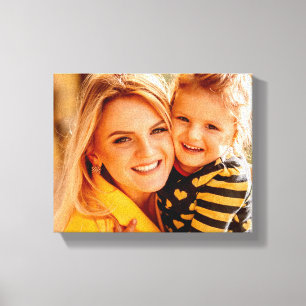 Je eigen foto toevoegen   SJABLOON Canvas Afdruk