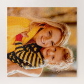 Je eigen foto toevoegen | SJABLOON Legpuzzel (Horizontaal)