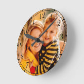 Je eigen foto toevoegen | SJABLOON Ronde Klok (Hoek)