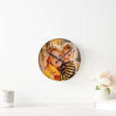 Je eigen foto toevoegen | SJABLOON Ronde Klok (Huis)