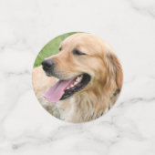 Je eigen foto's aangepaste grote tabel confetti (Kleine voorkant)