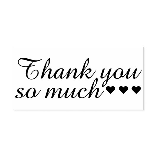 Je eigen Gezegde en boodschap: DANK JE ZO VEEL Rubberstempel (Afrduk)