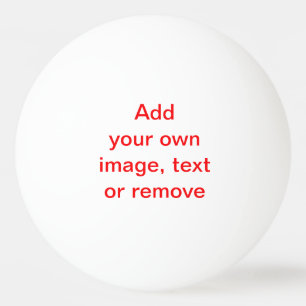 Je eigen persoon personaliseren, aanpassen, Creëer Pingpongballen