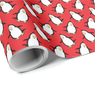 JE EIGEN PINGUÏN CADEAUPAPIER