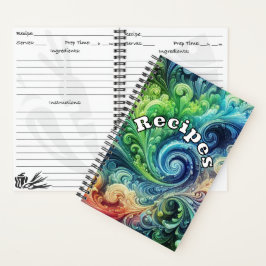 Je eigen receptenboek notitieboek