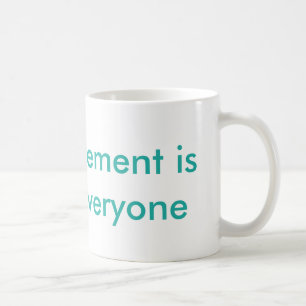 Je enthousiasme maakt iedereen bang koffiemok