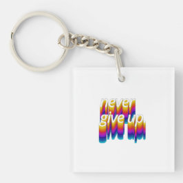 Je faalt niet, Motivatie Discovery Quote Sleutelhanger