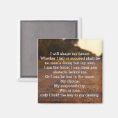 Je Façonnerai Mon Futur Aimant (Recto/Verso)