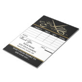 Je factuur notitieblok (Schuin)