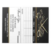 Je factuur notitieblok (Voorkant)