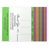 Je factuur notitieblok (Voorkant)