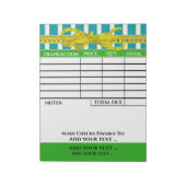 Je factuur-Notitieblok Notitieblok (Gedraaid)