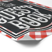 Je fais BBQ Couple's Coed Fiançailles livre d'or s (Coin)