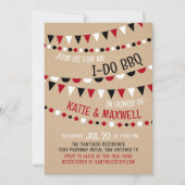 Je fais BBQ Couples nuptiale Douche Invitation (Devant)