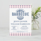 Je fais BBQ Fête des mariées Couple Invitations Mo (Debout devant)