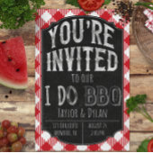 Je fais BBQ Invitation Wedding shower et nuptiale