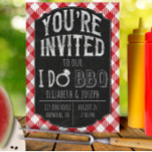 Je fais BBQ Invitation Wedding shower et nuptiale