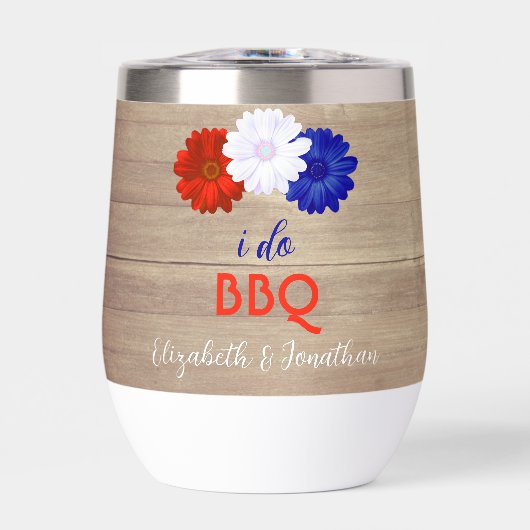 Je fais BBQ Patriotique Floral (Avant)