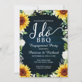 Je fais BBQ Rustic Engagement Party Invitation (Devant)