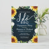 Je fais BBQ Rustic Engagement Party Invitation (Debout devant)