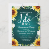 Je fais BBQ Rustic Engagement Party Invitation (Devant)