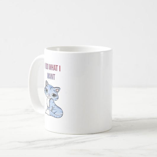 Je Fais Ce Que Je Veux - Café Mug (Devant gauche)