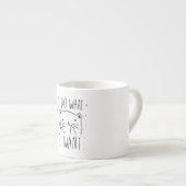 Je fais ce que je veux le blanc de tasse (Devant droit)