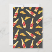 Je fais des invitations pour le dîner de la Pizza  (Dos)