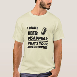 Je fais disparaître la bière - T-Shirt de base pou