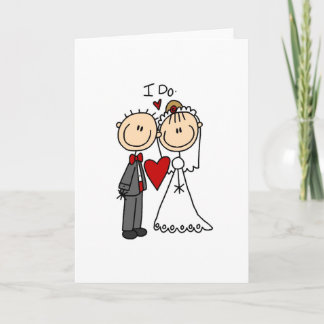 Je fais la carte de cérémonie de mariage