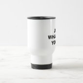 Je fais le judo… Tasse de voyage (Centre)